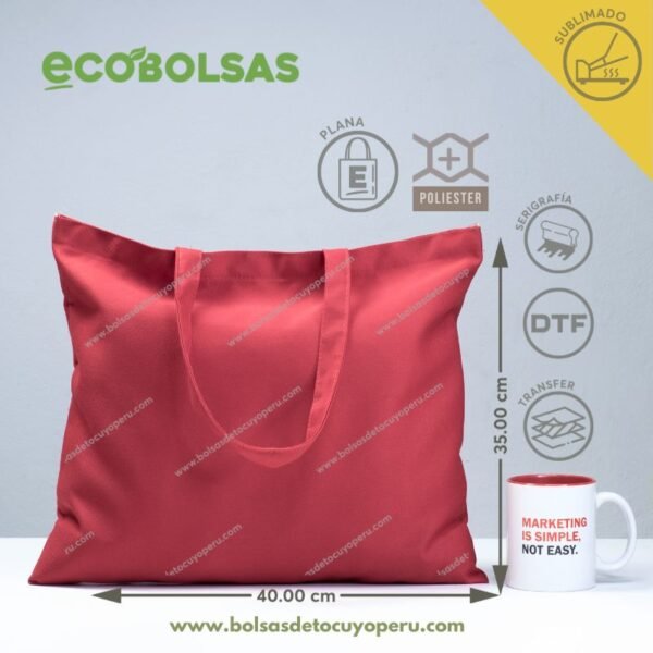 Bolsa de Drill 35x40