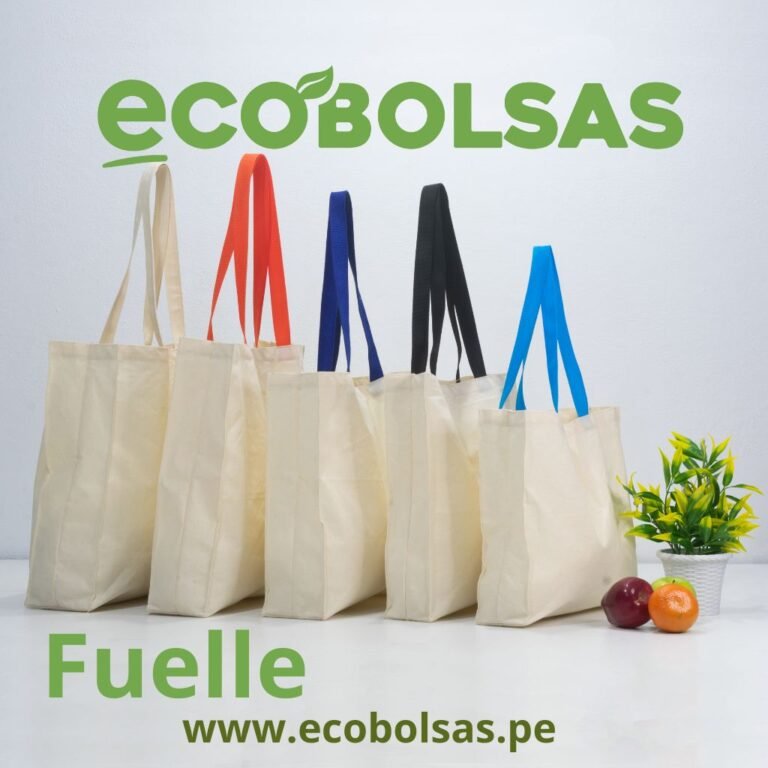 Bolsas de Tocuyo con fuelle