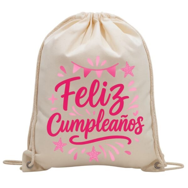 Mochila de Tocuyo para cumpleaños