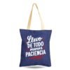 Bolso de Denim – “Llevo todo menos paciencia”
