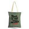 Bolso de Denim – “Llevo todo menos paciencia” - Imagen 2
