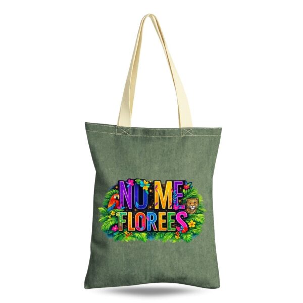 Bolso de Denim – “No Me Florees"