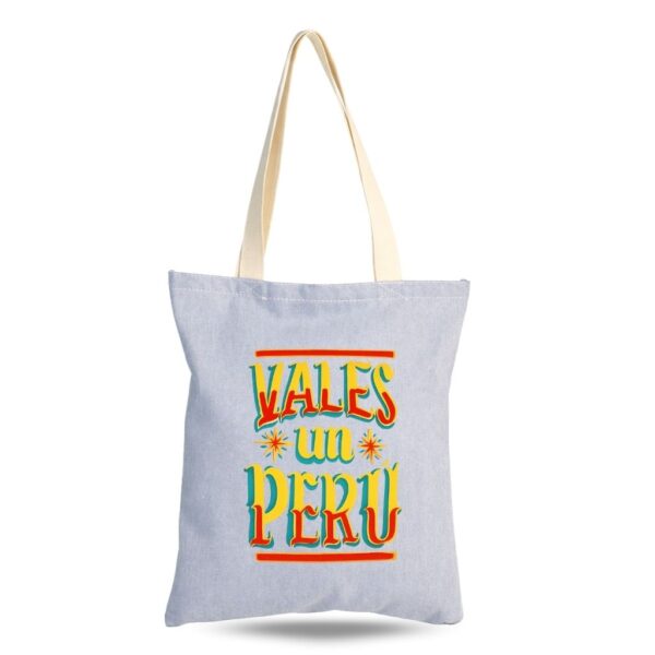 Bolso de Denim – “Vales un Perú"