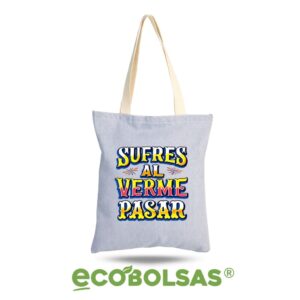 bolsa de denim fabricada en ecobolsas