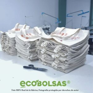 bolsas de tocuyo de ecobolsas listas para el envío